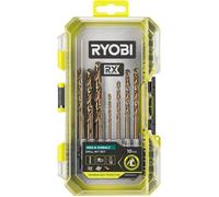 Coffret forets métal HSS-G Cobalt RX - RYOBI - RARXHGC10 - 10 forets - Ø1 à 8 mm - Compatible LINK