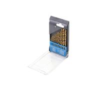 coffret forets metaux hss, meches de 1.5 a 6.5 mm, boite de 13 forets -