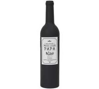 Coffret Forme Bouteille de Vin 5 Accessoires "Meilleur Papa" - BUTILLA - ALTOBUY Noir