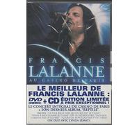 Coffret francis lalanne-cd+dvd