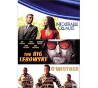 Coffret Frères Coen 3 DVD : O'Brother / Intolérable cruauté / The Big Lebowski