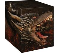 Coffret Game Of Thrones (Le Trône De Fer), L' Intégrale Des 8 Saisons En 4k Import Italie Avec Vf Incluse En 33 Discs (30 4k Ultra + 3 Blu-Ray Bonus), Nota Les Boitiers Et Jaquettes Sont En Italien