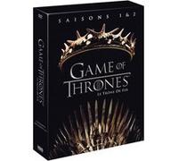 Coffret Game of Thrones Le Trône de Fer Saisons 1 et 2 DVD E