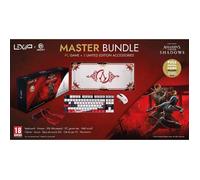 Coffret gaming - LEXIP - Assassin's Creed Shadows Master - Clavier mécanique QWERTZ - Souris 12 000 DPI - Tapis 90x40 cm