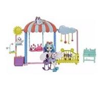 Coffret Garderie Enchantimals avec Poupée Starley Cigogne et Accessoires Mattel Multicolore Multicolore G