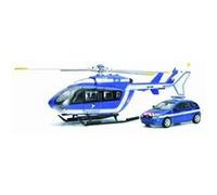 COFFRET GENDARMERIE HELICO EC 145 + FORD FOCUS New Ray G