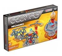 Coffret geomag 146 pieces - set jeu de construction + 1 carte tigre - mechanics - enfant - nouveauté