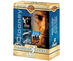 Coffret George Clooney 3 DVD : Ocean's Eleven / En pleine tempête / Les Rois du désert