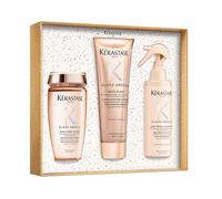 KÉRASTASE - Gloss Absolu - Coffret Routine Bain Fondant + Spray Pour Cheveux Longs Sujets Aux Frisottis
