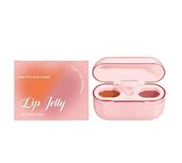 Coffret Gloss Doux - Rose Nude & Orange Nude, une formule bicolore brillante-mate, longue tenue, non irritante, respectueuse des lèvres, même sensibles.
