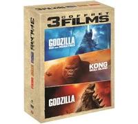 Coffret Godzilla, Godzilla 2, roi des monstres et Kong : Skull Island DVD G