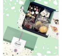 Coffret Gourmand composé de Nougats, Pâtes de Fruits, Biscuits Palets Vendéens et assortiment gourmand