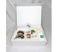 Coffret Gourmand Vinaddict - Champagne 75cl, Tapas, Thé et Chocolats artisanaux, emietté de saumon sauvage, curry vert