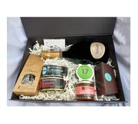 Coffret Gourmand Vinaddict - Champagne Ruinart 75cl, Tapas, Thé et Chocolats artisanaux, emietté de saumon sauvage, curry vert