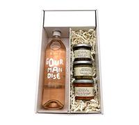 Coffret Gourmandise Rosé (1x75cl) + 3 Tapenades (3x100g)