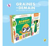 Coffret Graines de demain - 5 albums + 1 éplucheur 5 livres + 1 éplucheur - Collectif - Chefclub Eds - Coffret - Album jeunesse