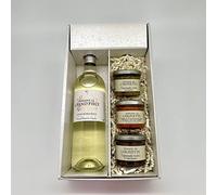 Coffret Grand Pièce Côtes de Provence Blanc +3 Tapenades (3x100g)