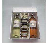 Coffret Grand Pièce Côtes de Provence Rosé & Blanc +3 Tapenades (3x100g)