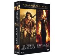 Coffret Grand Spectacle 2 DVD (Le dernier des Mohicans + Robin des Bois, Prince des Voleurs)