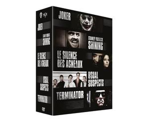 Coffret Grands Méchants : Joker + Shining + Le Silence des agneaux + Usual Suspects + Terminator [DVD]