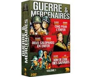 Coffret Guerre et mercenaires vol.1 : Klaus Kinski, Lee Van Cleef, Ernest Borgnine? G