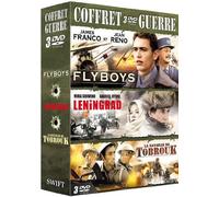 Coffret Guerre : Flyboys + Leningrad + La Bataille De Tobrouk - Pack