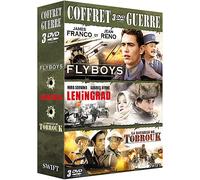 Coffret Guerre : Flyboys + Leningrad + La Bataille De Tobrouk - Pack