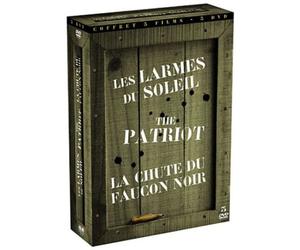 Coffret Guerre - Les larmes du soleil + The Patriot + La chute du faucon noir
