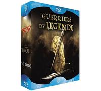 Coffret guerriers de légende - 300 + 10 000 + Troie [Pack] [Blu-ray]