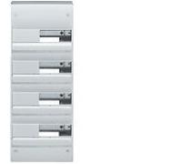 Hager Coffret de répartition Gamma 4 rangées 52 modules à poser en saillie
