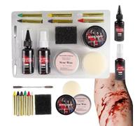 Coffret Halloween Outils Cosmétiques De Peinture Réaliste Douce Pour