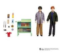 Mattel Harry Potter Coffret Poupées Harry Et Ron 30 Cm Avec Plus De 10 Accessoires À Bord Du Poudlard Express, À Collectionner, Jouet Enfant, A Partir De 6 Ans, HND79