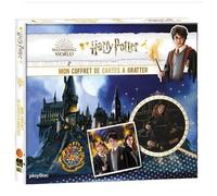 PlayBac Coffret Harry Potter – Mon coffret cartes à gratter et à colorier