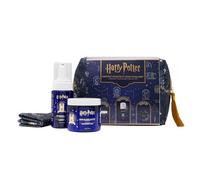 Coffret Harry Potter Poudlard - Mousse Douche 125ml & Mousse Corps 150ml - Inclut Serviette Microfibre et Trousse Beauté - 93-95% Ingrédients Naturels - Pour Enfants