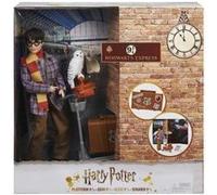Coffret harry potter sur le quai 9 3/4 : poupée mannequin harry + chouette hedwige + accessoires - set collector + 1 carte tigre