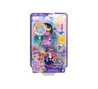 Coffret Hibou Polly Pocket Soiree Entre amis + 2 figurine + 12 Accessoires - Set Jouet Fille Mini monde + 1
