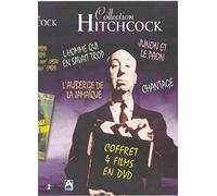 Coffret hitchcock : L'homme qui en savait trop / Junon et Paon / L'auberge de la jamaïque / Chantage - Coffret 4 DVD