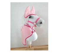 Coffret Hobby Horse A3 : Couverture + Bonnet anti-mouches - Rose clair