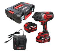 KS TOOLS - 515.4720F - Clé à chocs 3/4" sans fil - Clé à choc sur batterie brushless - Puissance 18 V - 2300 Nm - 3,4 kg sans batterie - Livrée en coffret avec 2 batteries 8Ah