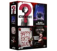 Coffret Horreur Happy Birthdead 2 You + Action ou vérité + Black Christmas