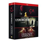 Coffret Horreur Incontournables 3 Films : Ça + Les Griffes De La Nuit (Freddy) + L'exorciste - Pack - Blu-Ray