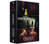 Coffret Horreur Incontournables 3 Films : Ça + Les Griffes De La Nuit (Freddy) + L'exorciste - Pack
