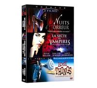 coffret horreur : nuits d'horreur ; la secte des vampires ; lost things