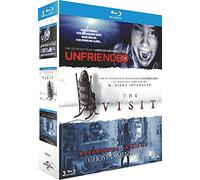 Coffret horreur : The Visit + Unfriended + Paranormal Activity 5 Ghost Dimension [Blu-ray]