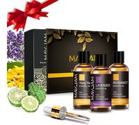 Coffret Huile De Parfumée Fruitées 8 X 10ml, Huiles Parfumées Fruitées Pour Huiles Essentielles Diffuseur - Mangue, Fruit De La Passion, Fraise, Pastèque, Noix De Coco, Ananas, Banane, Raisin