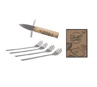 Coffret HUITRES Couteau et Fourchette X4