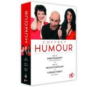 Coffret Humour - Anne Roumanoff / Nicolas Canteloup / Florence Foresti