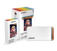 Polaroid Imprimante photo Everything Box Hi-Print 2x3 Coffret Blanc avec 1 cartouche 20 feuilles