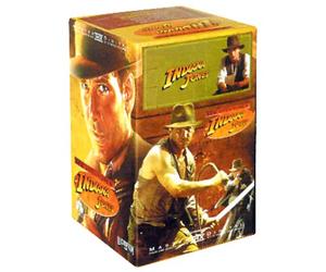 Coffret Indiana Jones 3 VHS - La Trilogie : Les Aventuriers de l'arche perdue / Indiana Jones et le temple maudit / Indiana Jones et la dernière croisade