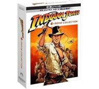 Coffret Indiana Jones 4 Films Édition Limitée Combo Blu-ray 4K Ultra HD Blu-ray E